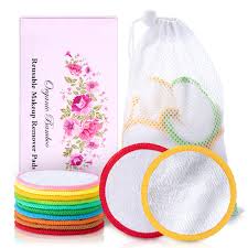 samtone reusable makeup remover pads 10