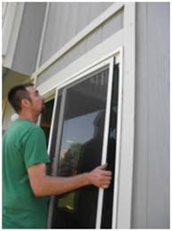 how to replace a sliding gl door