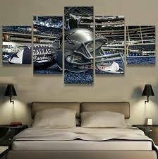 Usa Dallas Cowboys 5pcs Framed Wall
