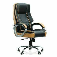 leather office chair size standard black