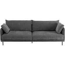 Sofa Edna 3 Seater Grey 245cm Kare