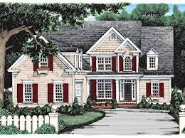 House Plan C Colonial House Plans