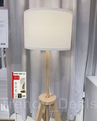 Ikea Lauters Floor Lamp Modern Solid