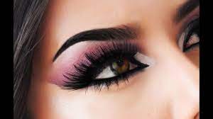 pink an black smokey eye alyssa