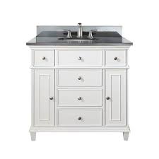 D bath vanity in pearl gray with cultured marble vanity top in white with white basin. Avanity Windsor 36 Inch White Vanity With Black Granite Top And Undermount Sink Windsor Vs36 Wt A Bellacor