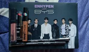 enhypen with bys makeup seales and
