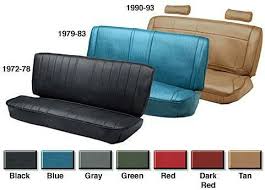 Vinyl Bench Seat Reupholstery Kits 1972