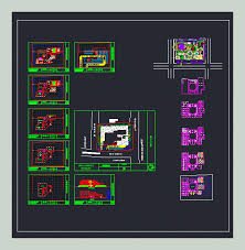 museum dwg section for autocad