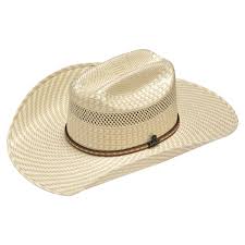 Ariat Two Tone Double S A73182 20x Straw Cowboy Hat