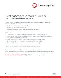 Getting Started in Mobile Banking