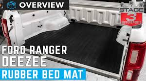 2019 2023 ranger deezee rubber bed mat