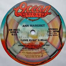 Том эллис, лоренц тейт, сара хабель и др. Ann Margret Love Rush E Minor 1979 Vinyl Discogs