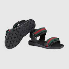 children s leather sandal with web in
