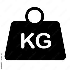weight symbol weight kilogram