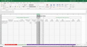 How To Do Payroll In Excel Free Template