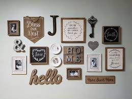 Farmhouse Rustic Inspired Gallery Wall