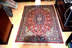 persian carpet handmade 120x80 red
