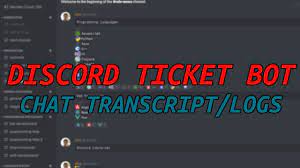 Welcome to the official twitter page of the @discord bot, ticket tool. Discord Ticket Bot Transcript Chat Logs Youtube