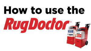how to use the rug doctor you