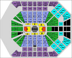 Mgm Arena Seating Map Mgm Garden Arena Seating Chart Boxing