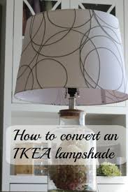 Making An Ikea Lampshade Fit A Normal