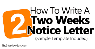 Once you've done your thing, you can say also, and in case you need it for my hr file, i've written a letter of resignation. then you hand over the letter. How To Write A Two Weeks Notice Letter Sample Template Included