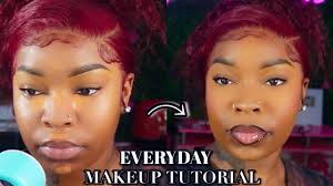 everyday makeup tutorial for brown
