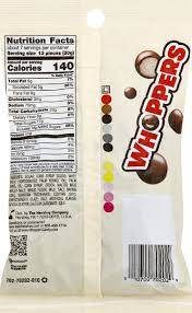 whoppers malted milk ball candy bag 1