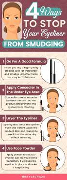 how to prevent eyeliner from smudging