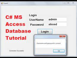 c ms access database tutorial 2