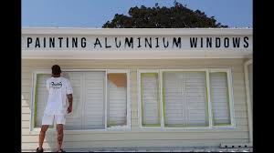 painting aluminium windows you