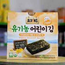 Rong biển cho bé hữu cơ - Alvins (Hàn Quốc)