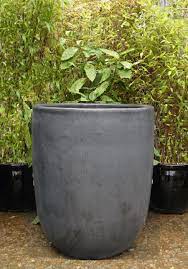 extra large grey garden pot u planter
