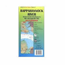 Gmco Rappahannock River Pro Series Map 794492103454 Ebay