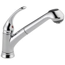 delta foundations chrome single handle