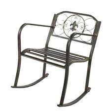Dropship Metal Outdoor Rocking Chair