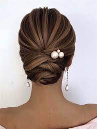 Updos for long hair with ombre looks stunning. 30 Classy Updo Hairstyles For Any Length And Occasion Flymeso Blog Classy Updo Hairstyles Headband Hairstyles Wedding Hair Inspiration