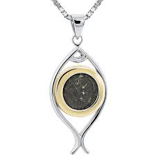 time in a silver pendant
