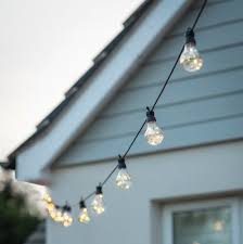 outdoor festoon bulb lights