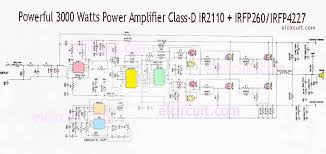 2000 watt power inverter d level waveform power amplifier kliskt 300b steg. 3000 Watts Power Amplifier Class D Mosfet Irfp260 Irfp4227 Class D Amplifier Circuit Diagram Amplifier