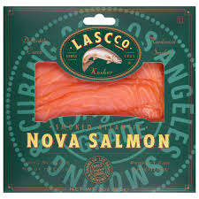 lascco nova smoked salmon sliced