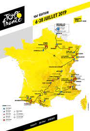 Entdecken sie die strecke der tour de france 2021, die städte, die etappen Etappen Und Hohenprofile Der Tour De France 2019