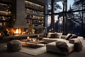 cozy contemporary living room