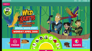 pbs kids wild kratts premier