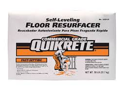 quikrete self leveling concrete