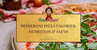 pepperoni pizza calories nutrition facts
