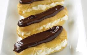 Image result for chocolate eclairs