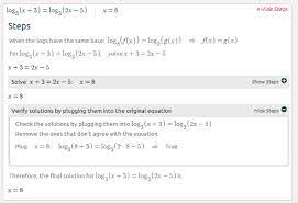 Logarithmic Equation Calculator