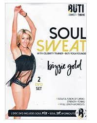 buti yoga soul sweat 2 dvd set with