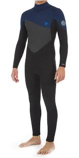2019 Rip Curl Omega 5 3mm Back Zip Wetsuit Navy Wsm8mm